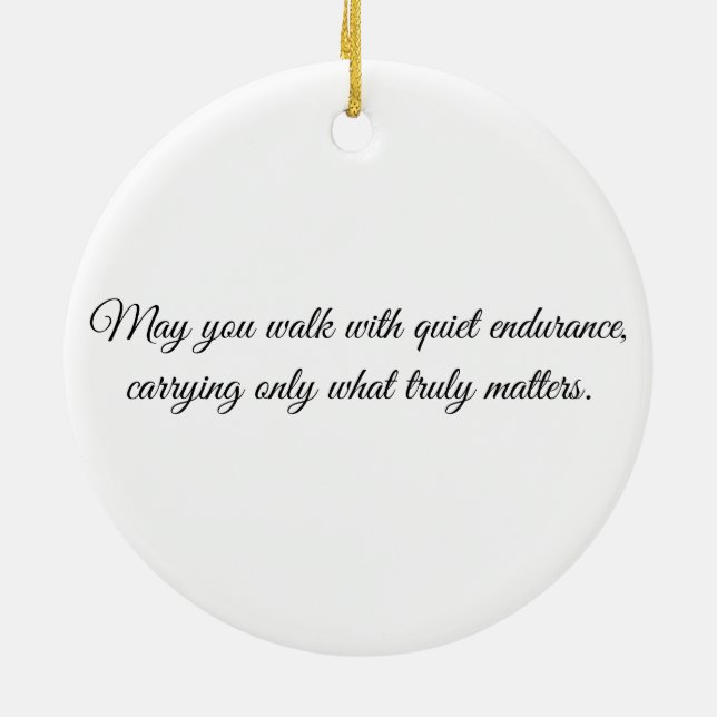 Eye of the Camel – Gaze Collection Ceramic Ornamen Julgransprydnad Keramik (Baksidan)