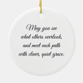 Eye of the Fox – Gaze Collection Julgransprydnad Keramik