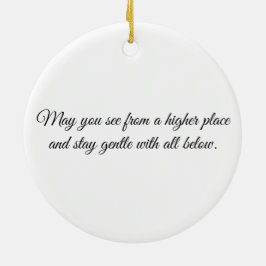 Eye of the Giraffe – Gaze Collection Julgransprydnad Keramik