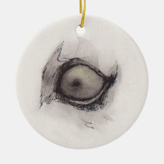 Eye of the Hyena – Gaze Collection Julgransprydnad Keramik