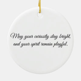 Eye of the Monkey – Gaze Collection Julgransprydnad Keramik