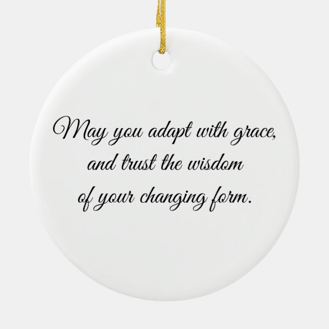 Eye of the octopus – Gaze Collection Julgransprydnad Keramik (Baksidan)