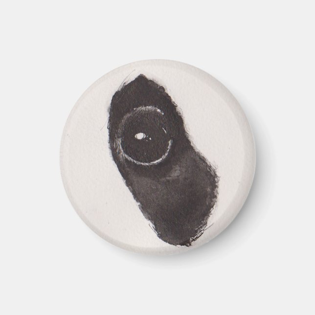 Eye of the Panda – Gaze Collection Magnet (Framsidan)