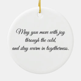 Eye of the Penguin – Gaze Collection Julgransprydnad Keramik