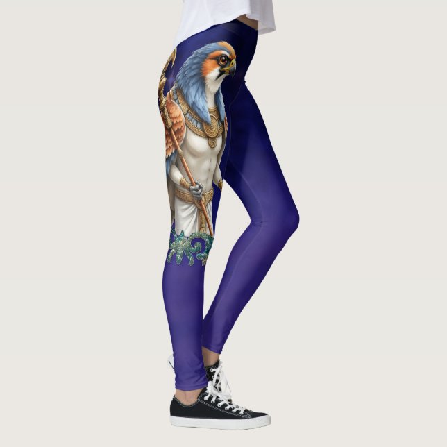Eye of the Sun – The Eternal Falcon of the Desert  Leggings (Höger)