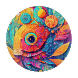 Eye-Shaped Leaf Close-Up