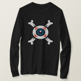 Eyeball and-Crossbone för mörk shirts T Shirt