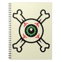 Eyeball and Crossbone (lätta bakgrunder)