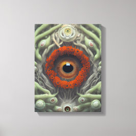 Eyeball Plant Canvastryck