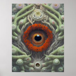 Eyeball Plant Poster