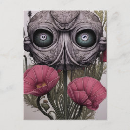 Eyeball Plant Vykort