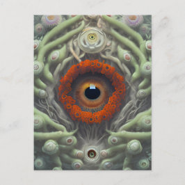 Eyeball Plant Vykort