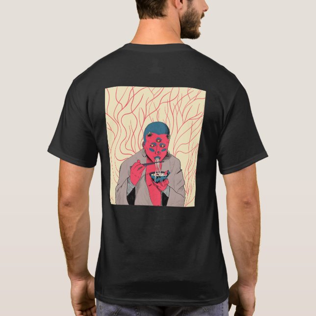 Eyeball Ramen T Shirt (Baksida)