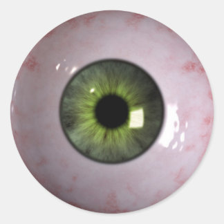 Eyeball Sticker Runt Klistermärke