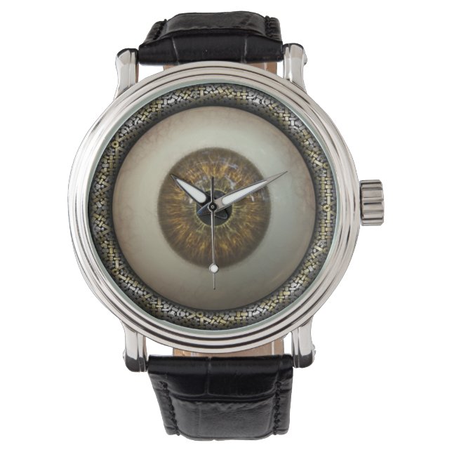 Eyeball wristwatch armbandsur (Framsida)