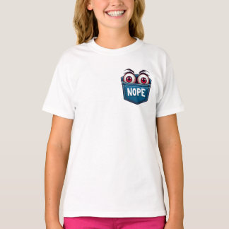 Eyeballs onm pocket t shirt