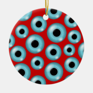 Eyebollar Julgransprydnad Keramik