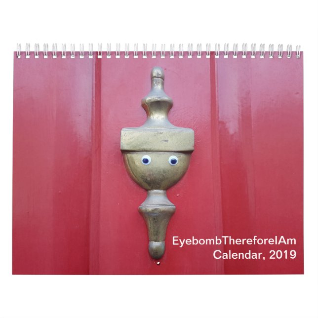 Eyebombing kalender 2019 (Omslag)