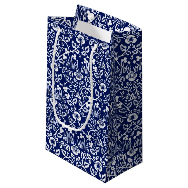Eyebright Mönster, William Morris Small Gift Bag (Framsidan Vinklad)