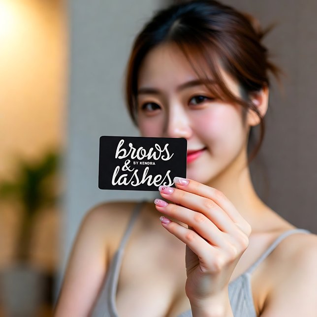 Eyebrow Brows Visitkort (Eyebrow Business Cards)