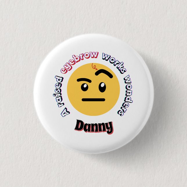 Eyebrow Sass: A Raised Eyebrow Works Wonders Knapp (Framsida)