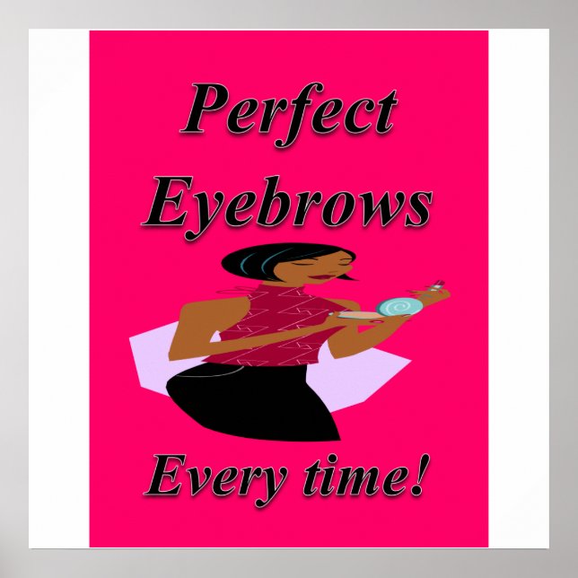 Eyebrows Poster projektionsyta (Framsidan)