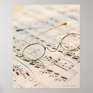 Eyeglasses på Lakan Music Poster
