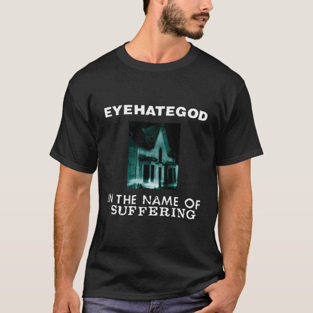 Eyegud Sludge Metall Band T Shirt (Framsida)