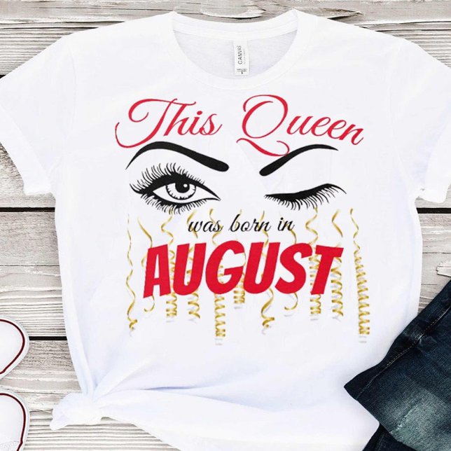 Eyelash Birthday Queen 18:e | 21:a | 30 | 40 T Shirt (Skapare uppladdad)