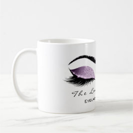 Eyelash Exention Beauty Studio Glitter Kaffemugg
