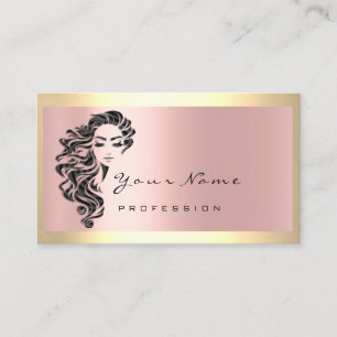 Eyelash Extension Makeup Artist Hair Salon Ram Visitkort