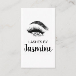 Eyelash Extensions Beauty Salon Spa Visitkort