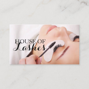Eyelash Extensions Beauty Salon Spa Visitkort