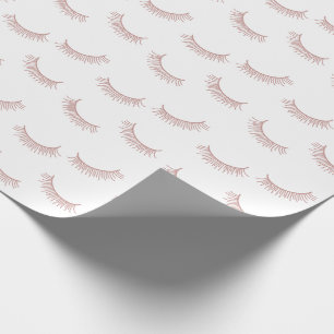 Eyelash Extensions Cute Rosa Lash Makeup Älskare Presentpapper