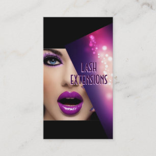 Eyelash Extensions, Lash Cosmetolog Visitkort