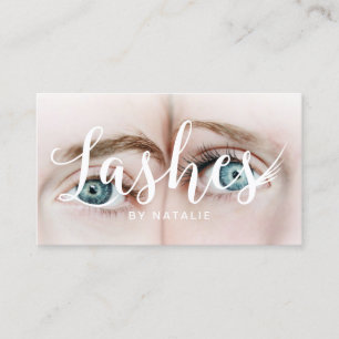 Eyelash Extensions Lash Salon Fotography Visitkort