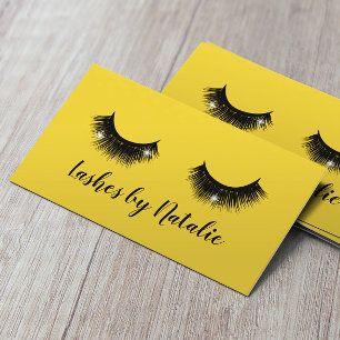 Eyelash Extensions Lash Salon Gult Social Media Visitkort