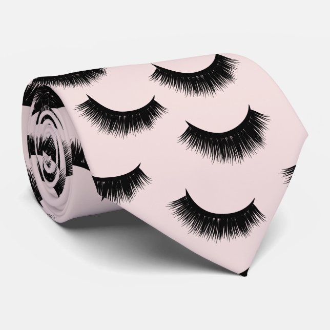 Eyelash Extensions  Rosa Lash Mönster Slips (Rullad)
