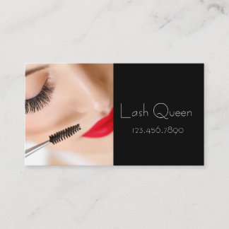 Eyelash Extensions Studio-Affärskort Visitkort