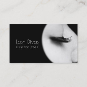 Eyelash Extensions Studio, Affärskort Visitkort