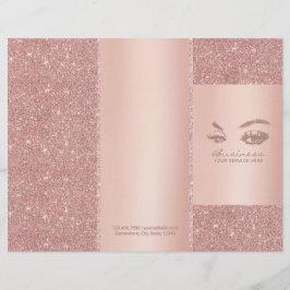Eyelash Makeup Artist Ro Guld Salon Tri-Fold