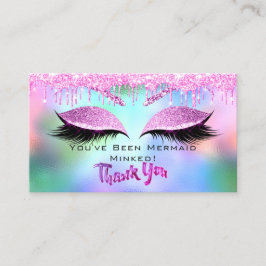 Eyelash - tacka Holografi Visitkort