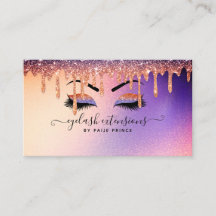 Eyelash Technician - Lash Stylist Glitter Drip