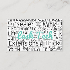 Eyelash-tekniker Visitkort
