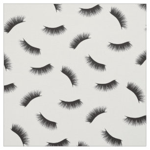 Eyelash-tillägg Moderna streck Mönster Tyg