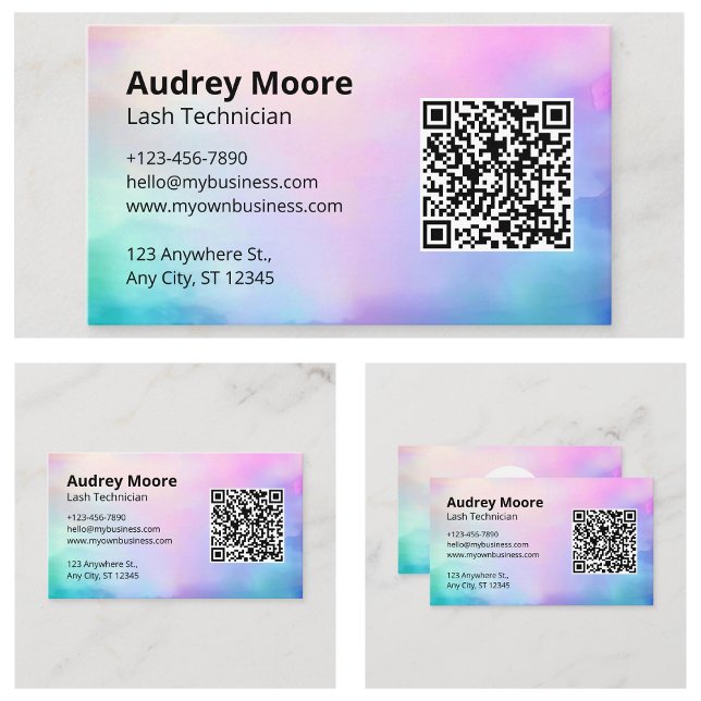 Eyelash Visitkort (Eyelash Business Card
)