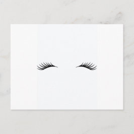 Eyelash Vykort