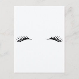 Eyelash Vykort