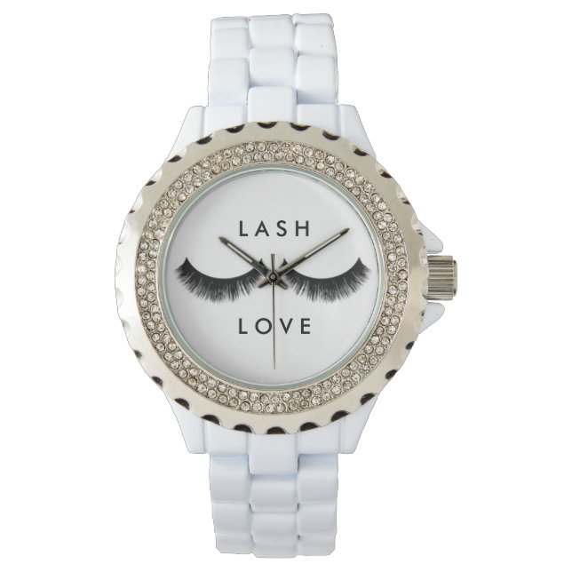 Eyelash Watch Armbandsur (Framsida)