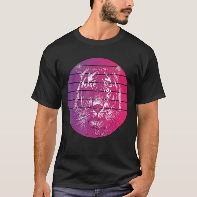 Eyepatch Tiger T Shirt (Framsida)